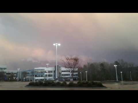 Time Lapse Passing Storm