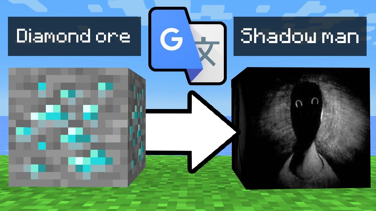 I Put Every Minecraft Texture Through Google Translate 100 QUADRILLION Times...