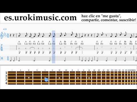 Tutorial de Mandolina Camila Cabello - Real Friends Clases Notas um-i927