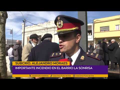 SubCrio. Alejandro Moraes | Incendio en Barrio la Sonrisa
