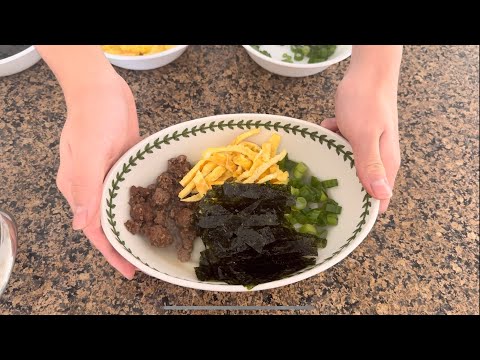 Como fazer sopa de bolo de arroz coreano (떡국)