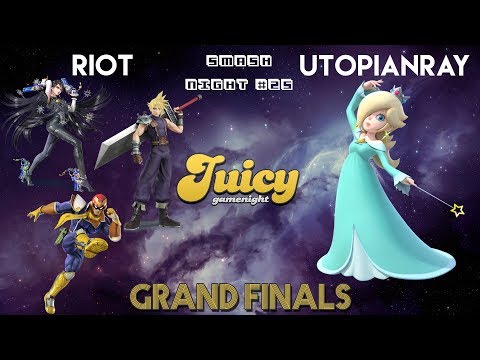 JuicySmashNight #25 - Grand Finals - Riot v. UtopianRay