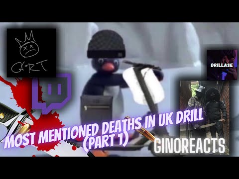 WHO TEEWIZ?? MOST MENTIONED DEATHS IN UK DRILL (PART 1) @DrillaSE   Reaction