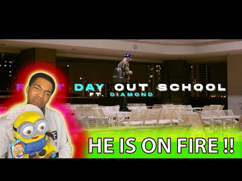(OFFICIAL 🇺🇸REACTION) 1MILL - FIRST DAY OUT SCHOOL FT. DIAMOND (OFFICIAL MV)