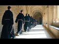 Monks Singing Gregorian Chant at Dawn | Sacred Morning Prayer in Latin Monastic Liturgy