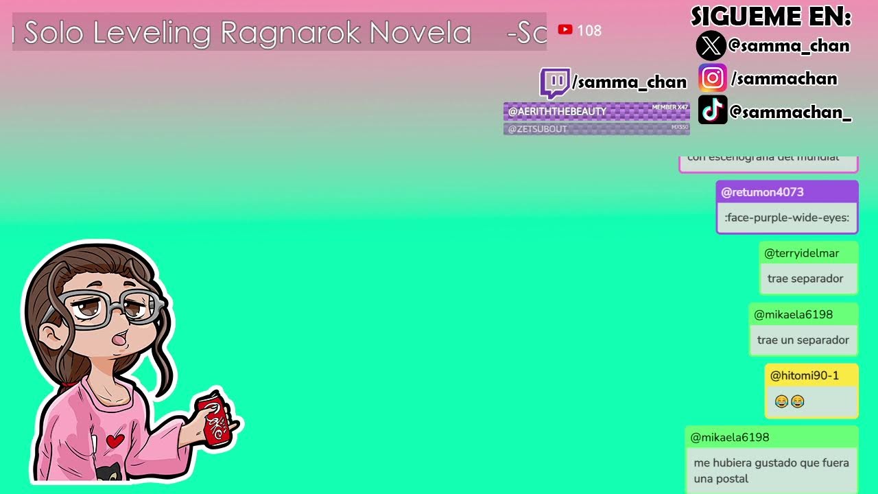 -Sammacast 326 - Quierreeeen Mangas? ay les va Solo Leveling Ragnarok Novela