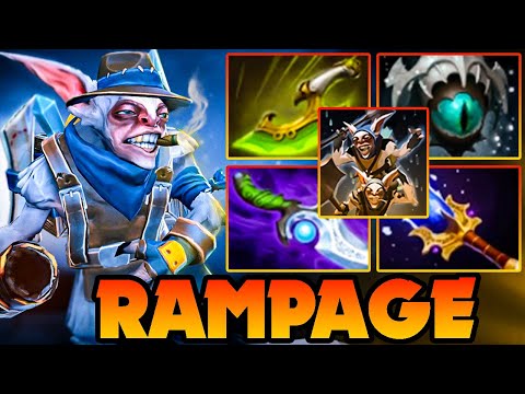 Meepo Dota 2 Rampage 7.33 Mid New Meta Guide Pro Gameplay