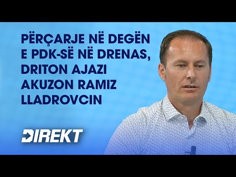 Përçarje në degën e PDK-së në Drenas, Driton Ajazi akuzon Ramiz Lladrovcin