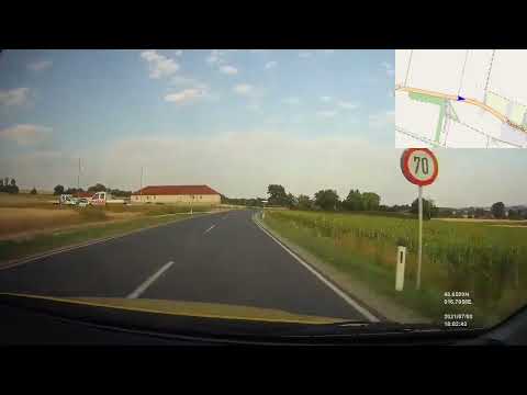 Austria. Land road L20, Großkrut, 2021, 4x