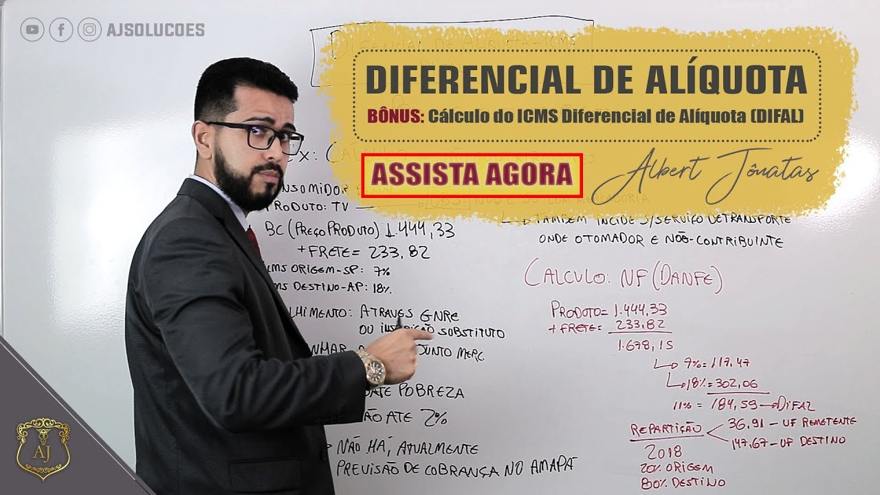 ICMS - DIFERENCIAL DE ALIQUOTA (DIFAL)