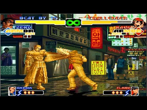 BOSS爆气后连续轻拳，输出能力甚至比机炮拳还高，KOF2000【单机王子】
