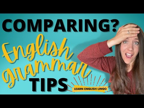 English is CONFUSING! | Rules with Comparative Forms | English Grammar Tips