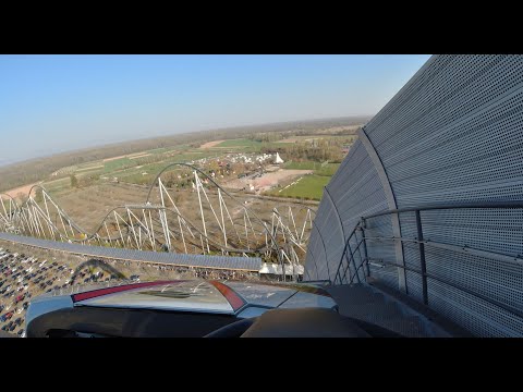 Silver Star, Europa Park, 27.03.2022 front row, HD