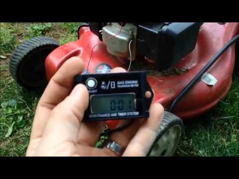 Lawnmower Tachometer / Hour Meter Install w/ Recall Fuction