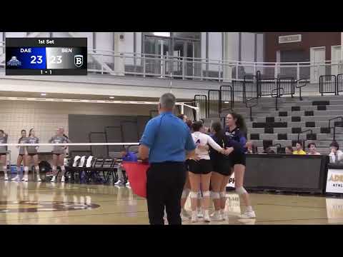 East Region Champs! Bentley Volleyball defeats Daemen 3-1to advance to Elite Eight thumbnail