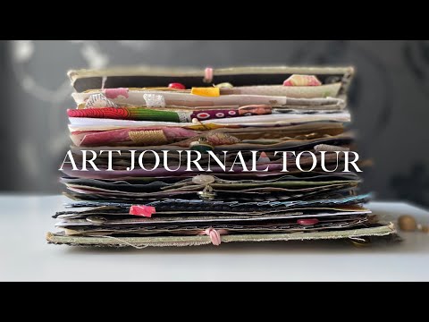 Art Journal flip through 💛