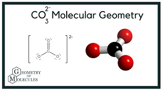 CO32- Molecular Geometry,Shape and Bond Angles (Carbonate Ion)
