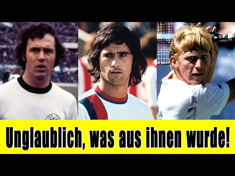 12 deutsche Sportlegenden der 60er–80er – So geht es ihnen heute!
