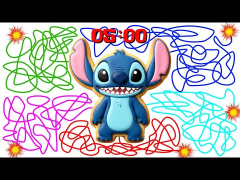 5 Minute Timer Bomb [LILO AND STITCH COOKIE] 🍪