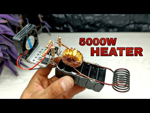 ZVS Driver + Simple Coil = INSANE Power!| Get any metal hot   (DIY Electronics)
