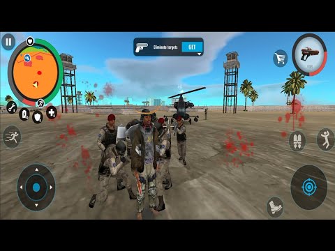 Real Gangster Crime Naxeex Action & RPG; Military Camp Attack -Gameplay
