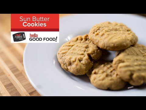 ALLERGEN FREE & DELICIOUS Sun Butter Cookies