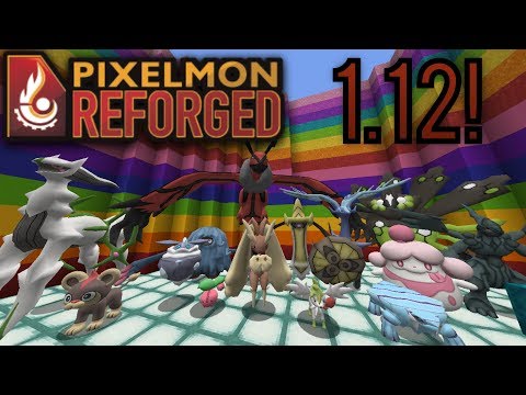 PIXELMON IN 1.12.2! | Pixelmon 6.0.0 / Reforged Showcase
