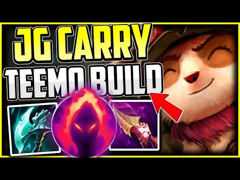 TEEMO JUNGLE CARRY BUILD/RUNES FOR MAXIMUM 1 SHOT DAMAGE! | Teemo Jungle Guide Season 11