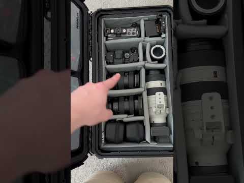 How much can the nanuk 935 hold? #videography #travelvideography #sonyfx3  #sonya7iv