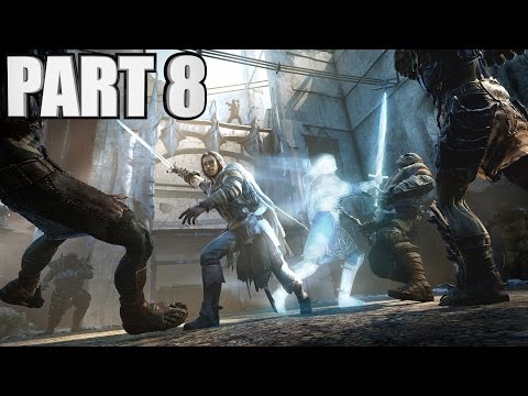 Middle Earth: Shadow Of Mordor Walkthrough Part 8 - Seriously Outnumbered - PC Gameplay Review 1080P