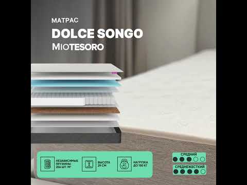 Миниатюра изображения товара Матрас Mio Tesoro Dolce Sogno 80x190