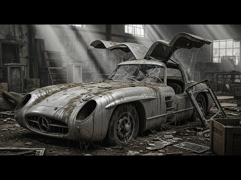 Thumbnail for Restoring World’s Most Expensive Abandoned Car: $142,000,000 Mercedes-Benz 300 SLR Uhlenhaut Coupe by Mercedes-Benz 300 SLR