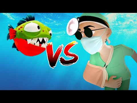 MAYHEM in the HOSPITAL | I am Fish | Blind Run Let's Play Part 7