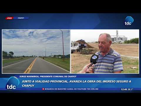 CHAPUY | JUNTO A VIALIDAD PROVINCIAL, AVANZA LA OBRA DEL INGRESO SEGURO A CHAPUY