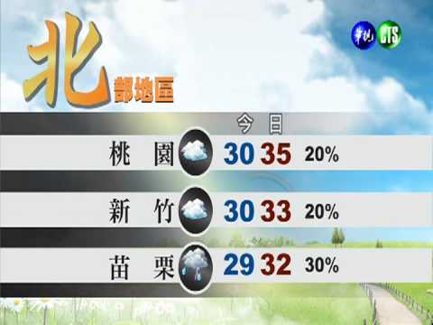 2013.09.13華視午間氣象 彭佳芸主播