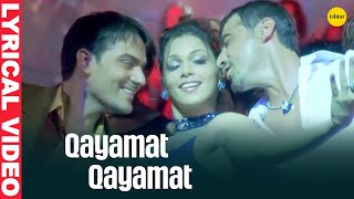 Qayamat Qayamat | Lyrical Version | Sonu Nigam & Hema Sardesai |Dance Song