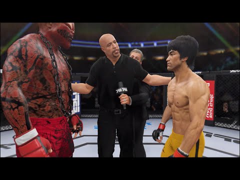 UFC 4 - Fire Carnage vs. Bruce Lee - Dragon Fights 🔥🐲