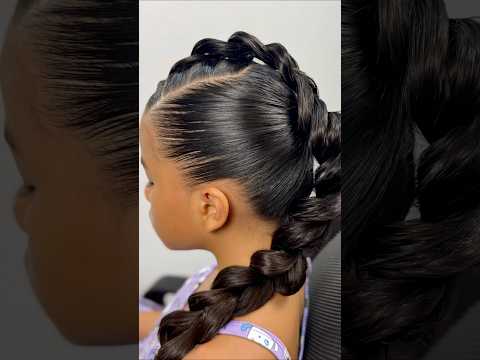 Trenza Drago estilo Rumi. #trenzadragon #rumi #kpop #hairstyle #braids #trenzadeniña