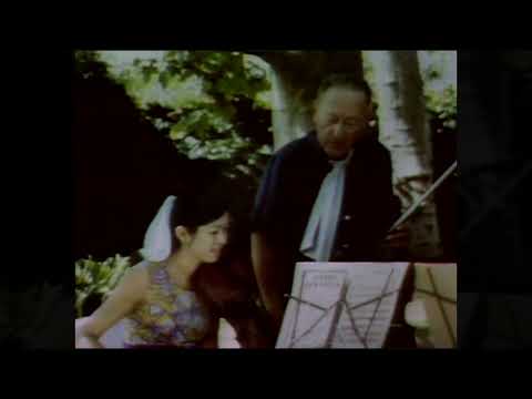 Jascha Heifetz playing chamber music with his students