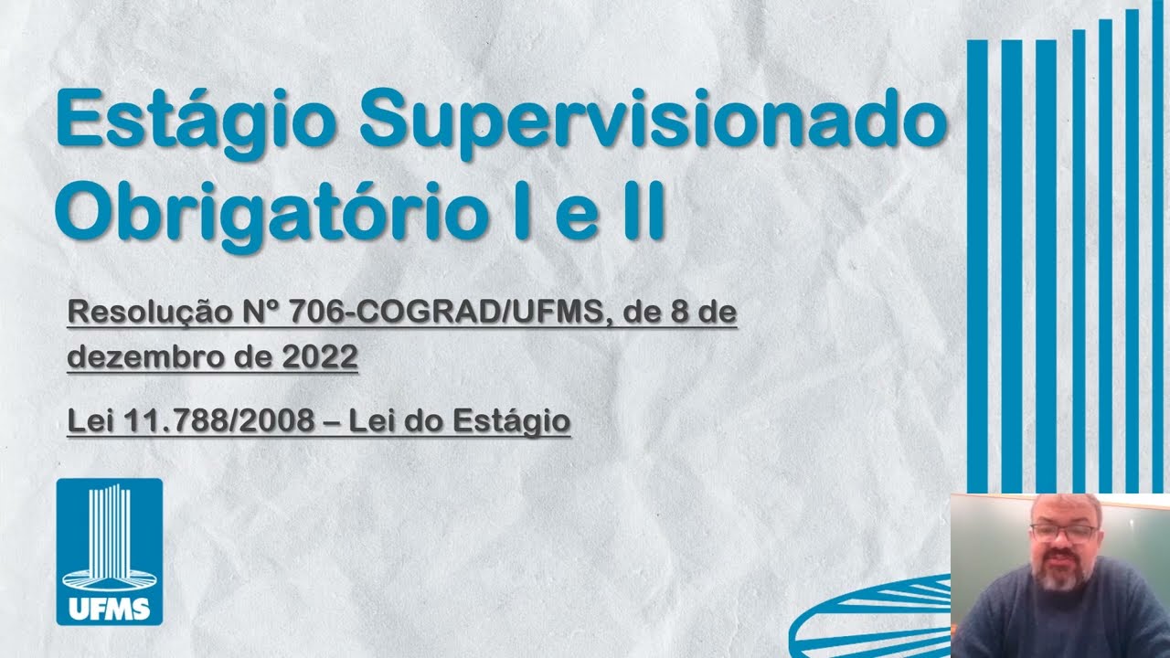 UFMS/CPAN - Administração - Estágio Supervisionado Obrigatório II