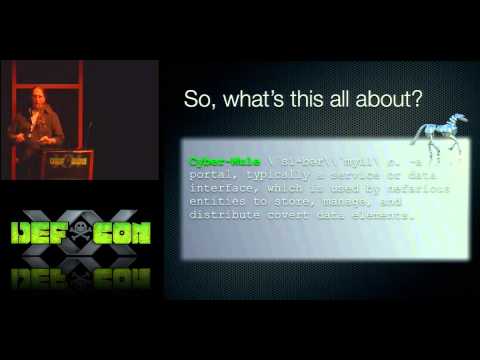 DEF CON 20 - Using Social Media As A Cyber Mule - Thor
