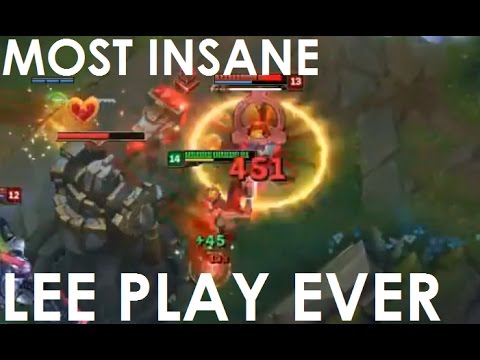CLEANEST Lee Sin Play EVER