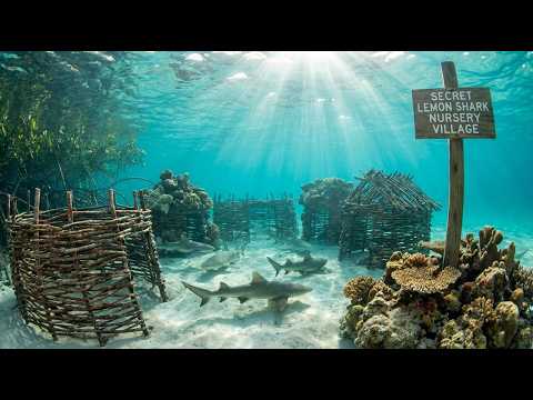 4K Even Baby Lemon Sharks Have Their Own Secret Nursery Village