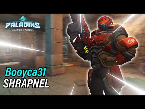 Booyca31 ViktorPro Competitive l MASTER l SHRAPNEL l PALADINS GAMEPLAY