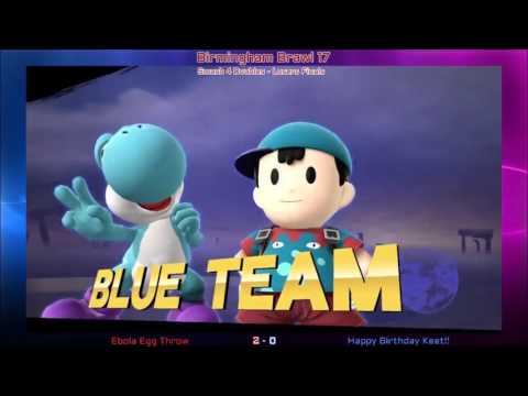 Bham Brawl 17 - Smash 4 Doubles - Losers Finals - Pudd & Turtles vs Keet & JukeBoxHero