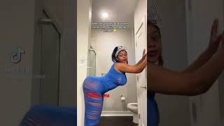 Big booty Whopperme in blue dress #viral #trending