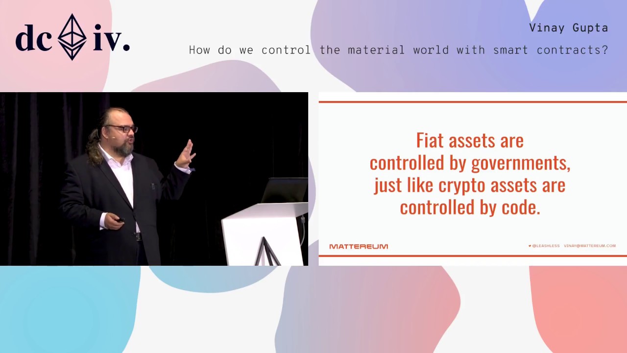 How do we control the material world with smart contracts? preview