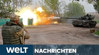 ZIVILISTEN GEHEN: Vernichtungsschlag gegen Azovstal-Belagerte bis 9. Mai erwartet | WELT Nachtstream