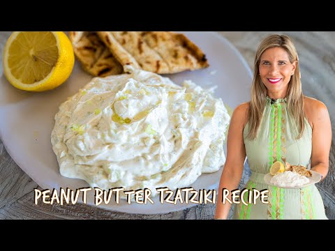 Peanut Butter Tzatziki Recipe Greek Yogurt Dip with a Twist