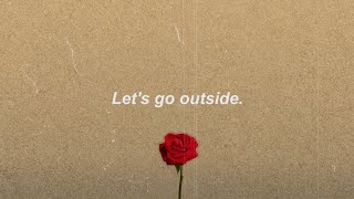 Far Caspian - Let's Go Outside (Unofficial Lyric Video)